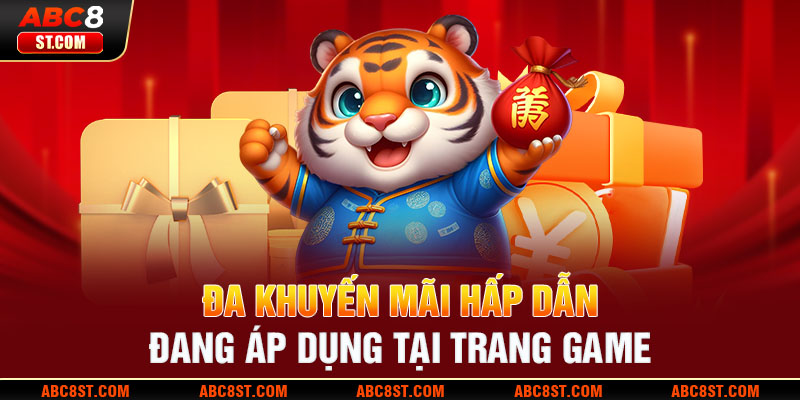 Đa khuyến mãi hấp dẫn đang áp dụng tại trang game