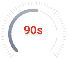 thời gian rút tiền trung bình tại abc8 là 90s